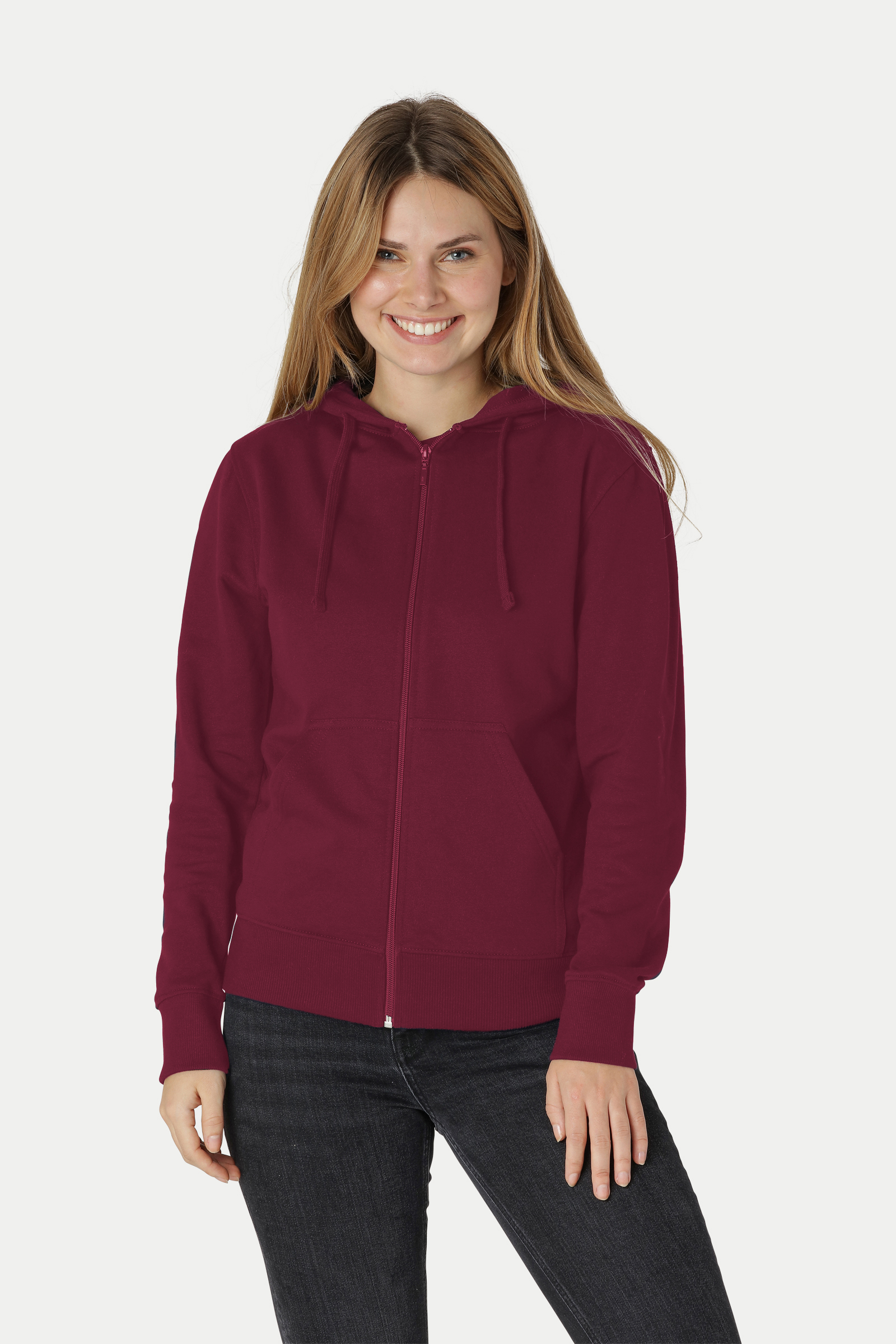 Neutral - Hoodie/Hoodtröja med dragkedja - Dam - Fairtrade, EKO & GOTS - 25 olika färger - 5