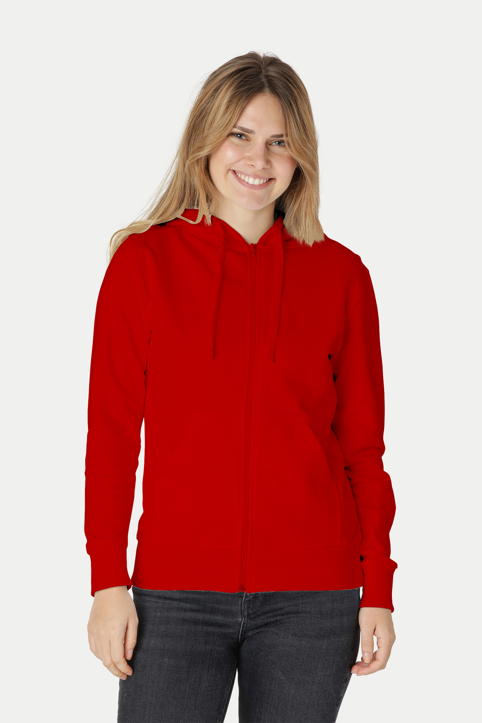 Neutral - Hoodie/Hoodtröja med dragkedja - Dam - Fairtrade, EKO & GOTS - 25 olika färger - 20