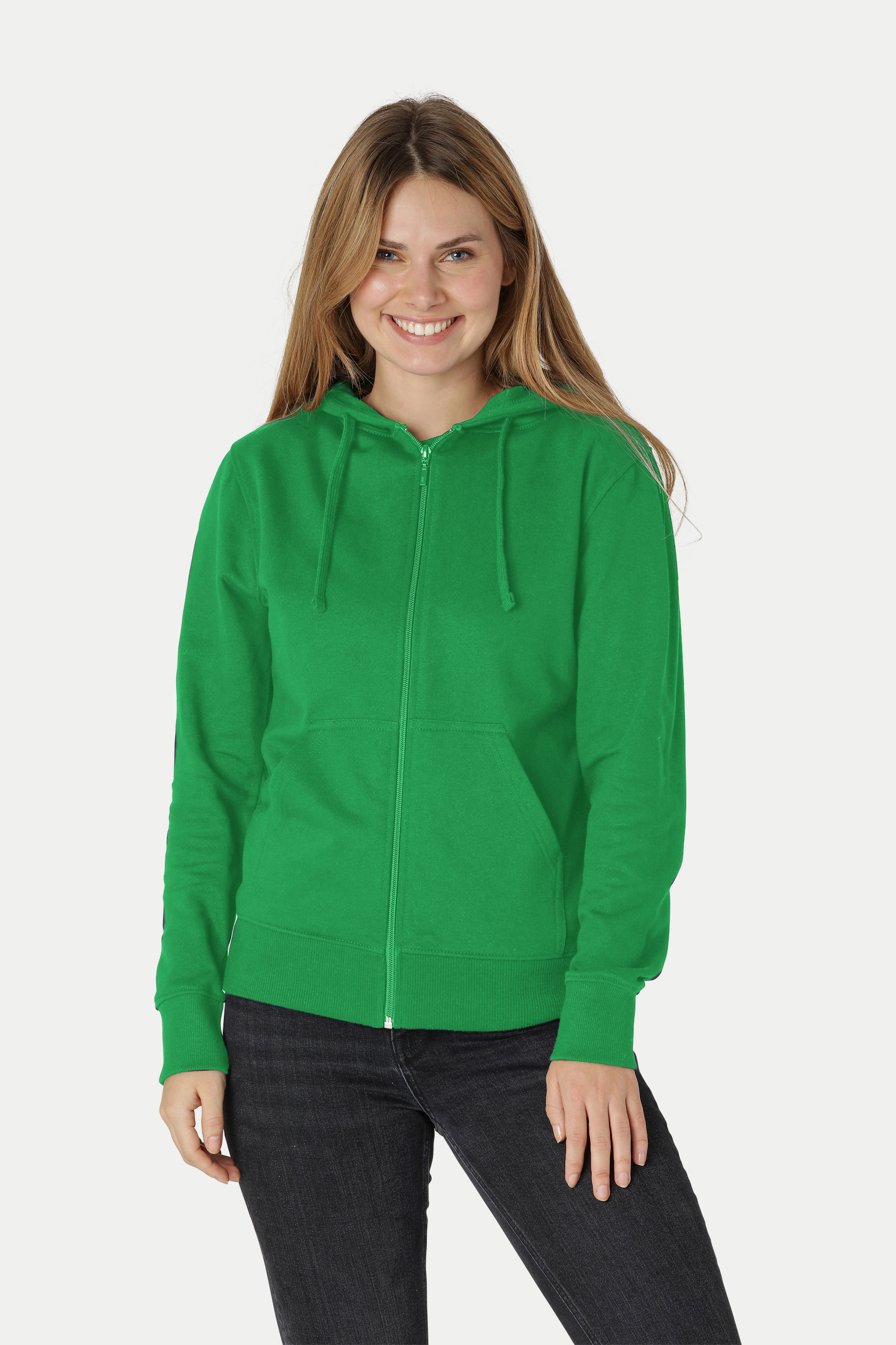 Neutral - Hoodie/Hoodtröja med dragkedja - Dam - Fairtrade, EKO & GOTS - 25 olika färger - 11