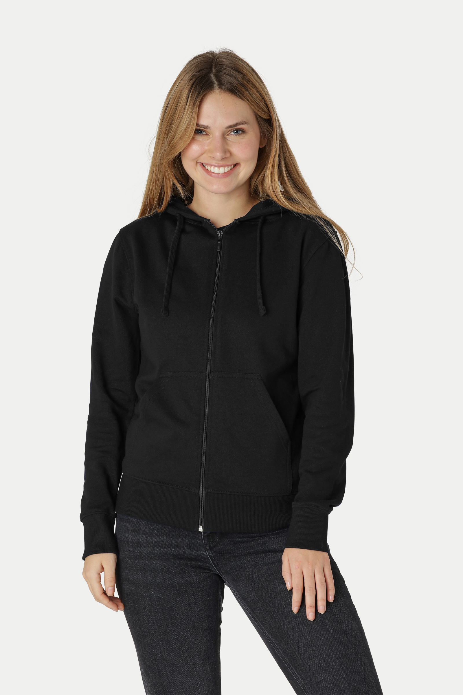 Neutral - Hoodie/Hoodtröja med dragkedja - Dam - Fairtrade, EKO & GOTS - 25 olika färger - 4