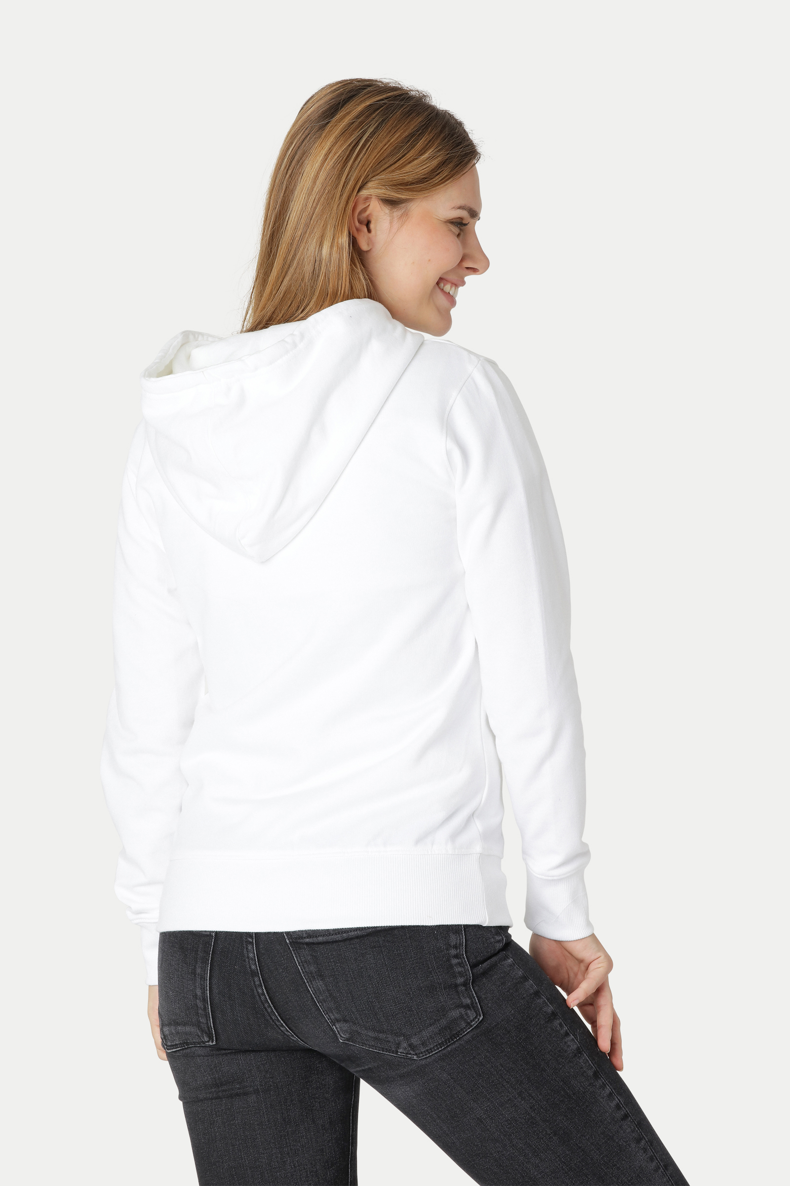 Neutral - Hoodie/Hoodtröja med dragkedja - Dam - Fairtrade, EKO & GOTS - 25 olika färger - 26