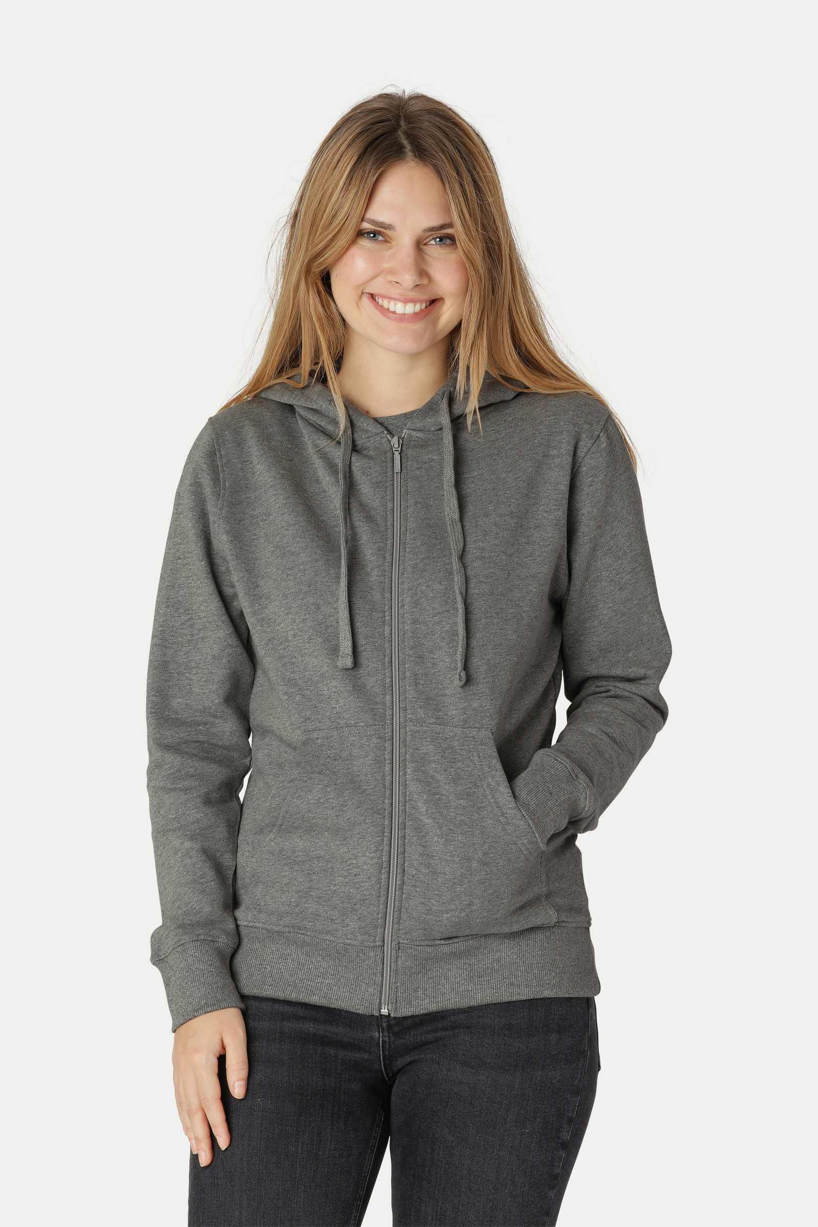 Neutral - Hoodie/Hoodtröja med dragkedja - Dam - Fairtrade, EKO & GOTS - 25 olika färger - 7