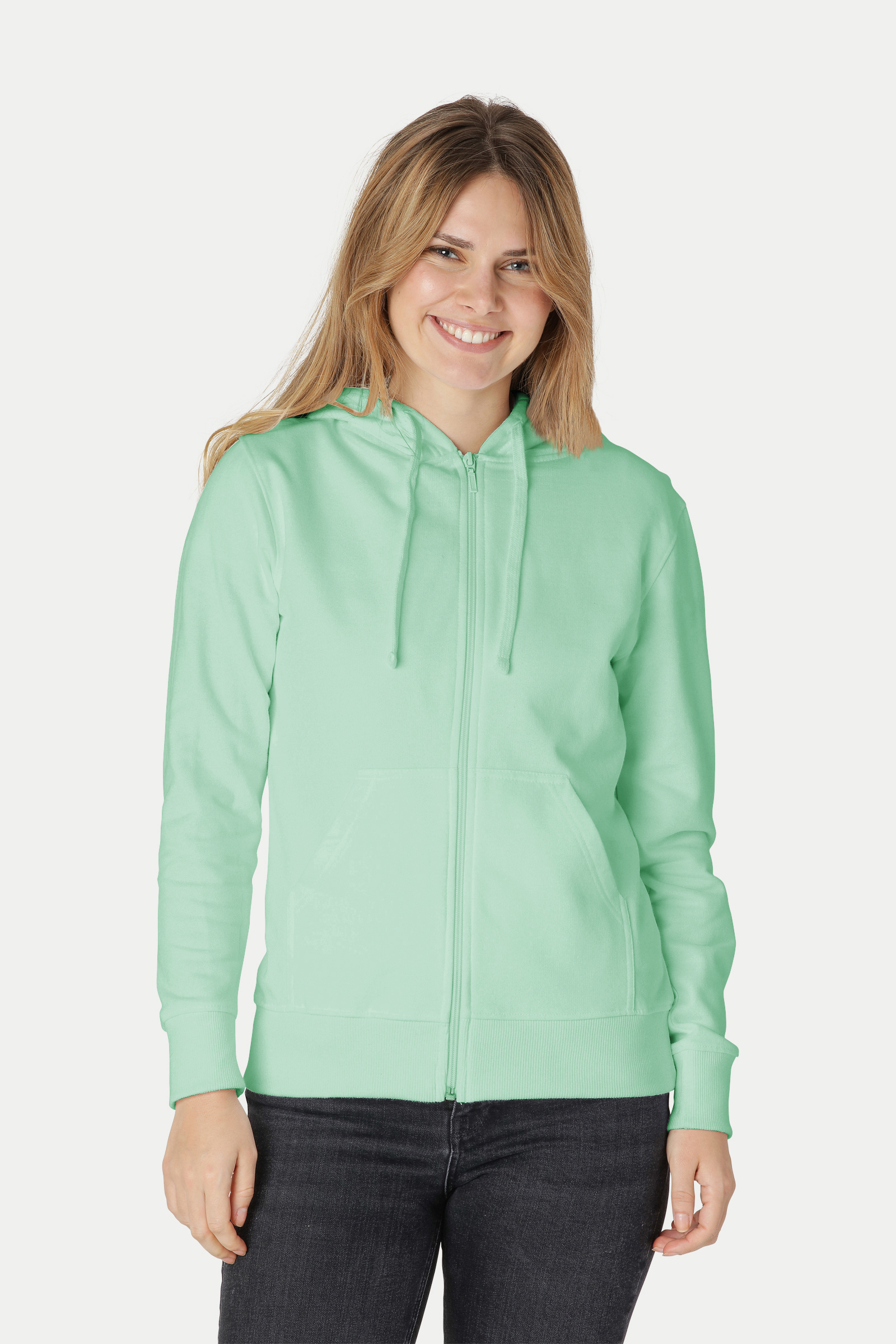 Neutral - Hoodie/Hoodtröja med dragkedja - Dam - Fairtrade, EKO & GOTS - 25 olika färger - 9