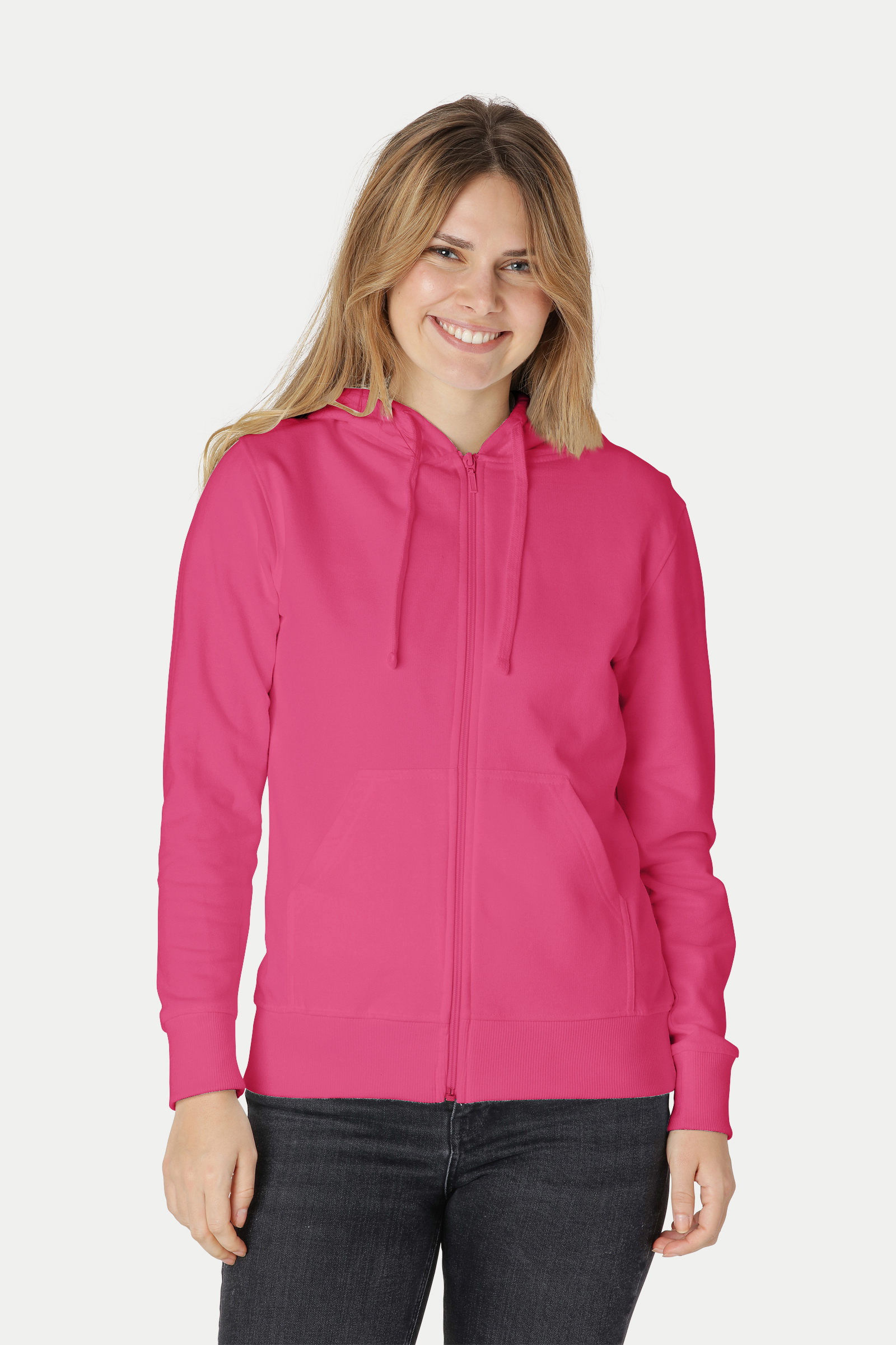 Neutral - Hoodie/Hoodtröja med dragkedja - Dam - Fairtrade, EKO & GOTS - 25 olika färger - 19