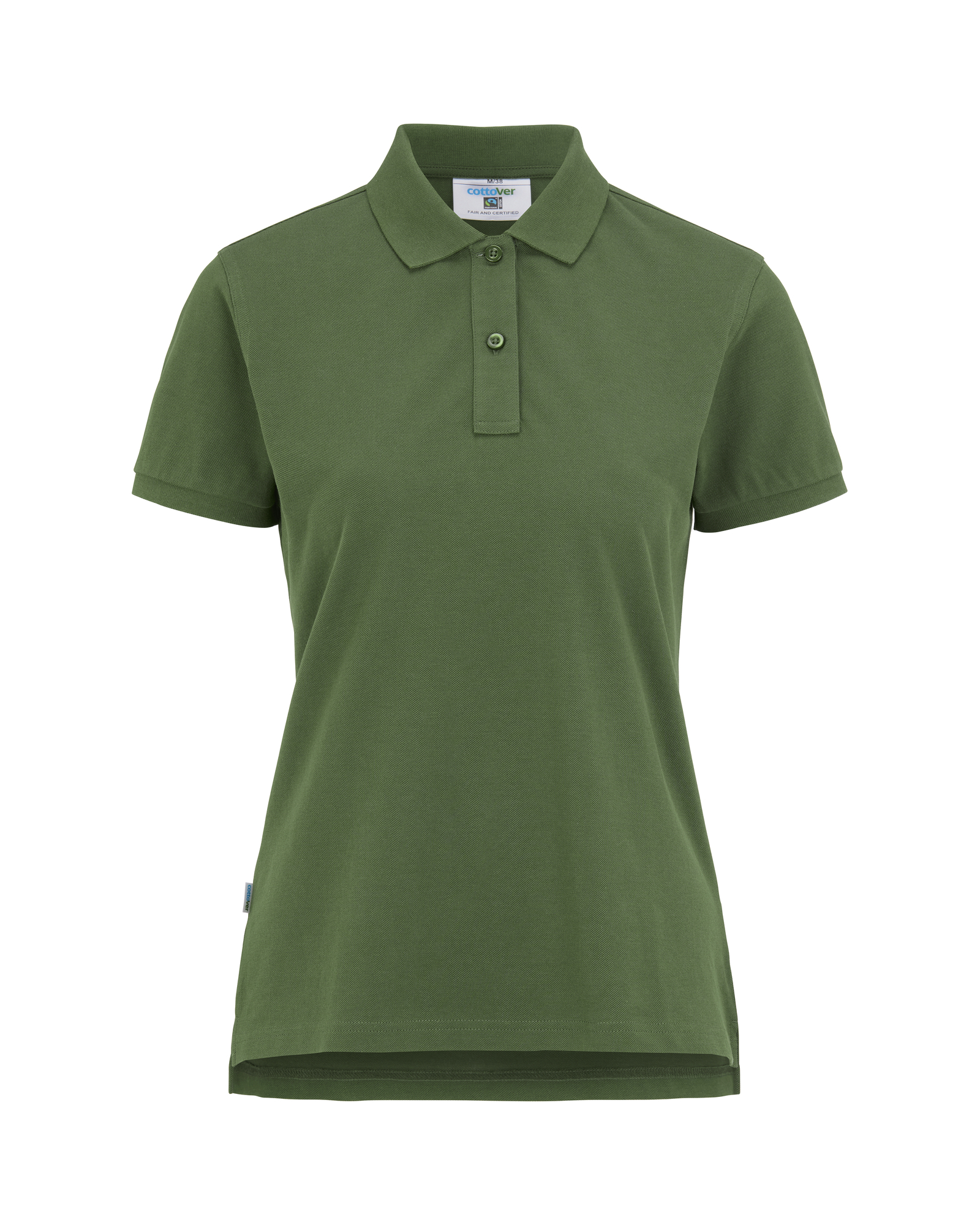 Cottover - Piké kortärmad - Dam - Fairtrade, EKO & GOTS - 17 olika färger - 18