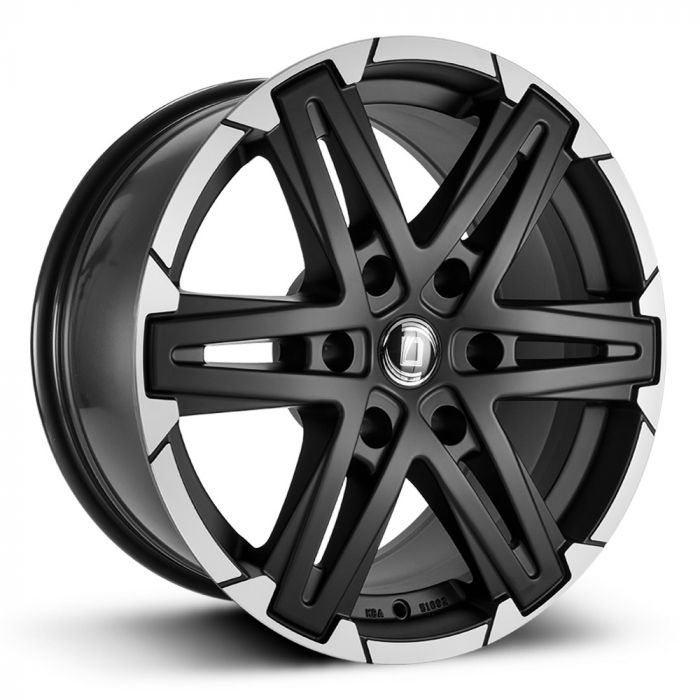 Diewe GREZZO Nero machined 8.5x18 bultcirkel: 6x139.7 et: 25