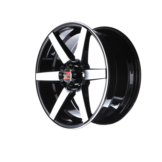 Barzetta Terreno Black Polish 9x18 bultcirkel: 6x139.7 et:10 - 3
