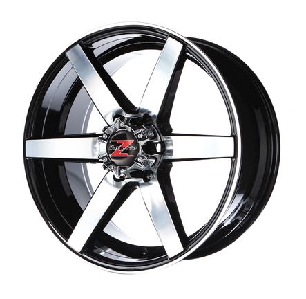 Barzetta Terreno Black Polish 9x18 bultcirkel: 6x139.7 et:35