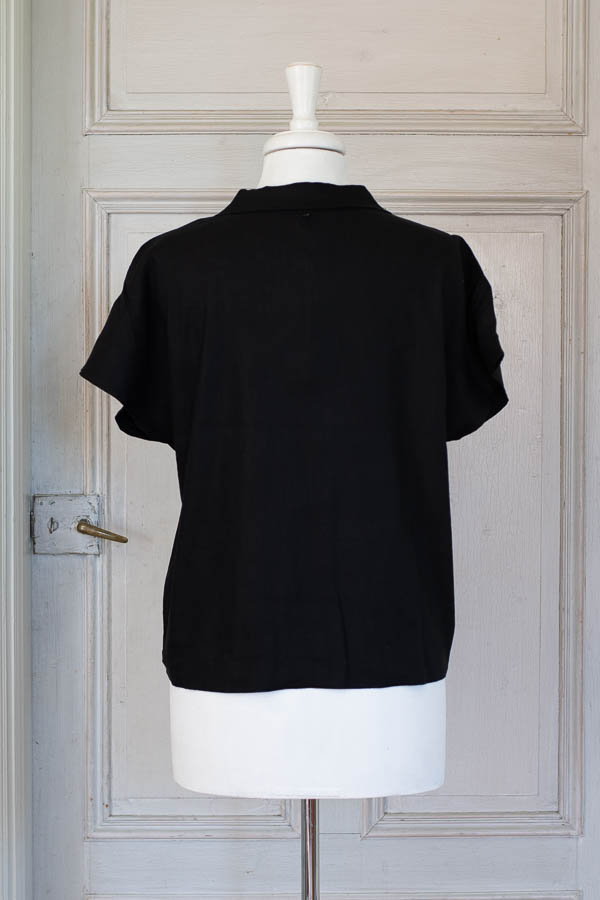 Pulz - Luca Wing Sl Shirt Black Beauty - 3