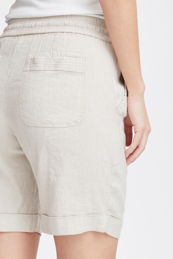 Pulz - Luca Shorts Sandshell Melange - 3