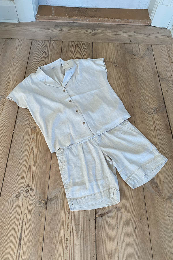Pulz - Luca Shorts Sandshell Melange - 10