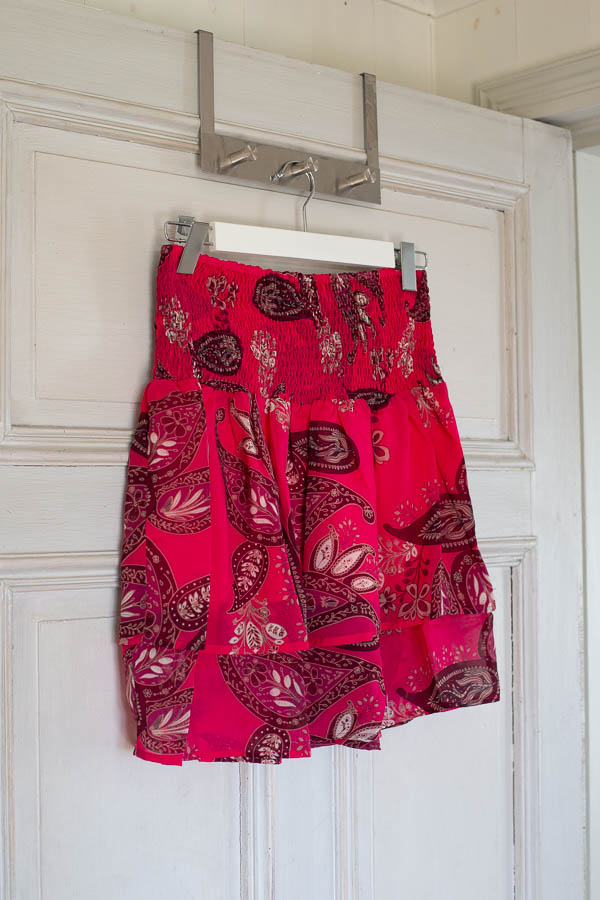 Pulz - Maya Skirt Pink Printed - 6