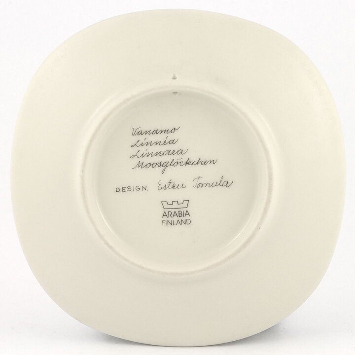 Esteri Tomula (Botanica 1984) Twinflower Wall Plaque 13 cm