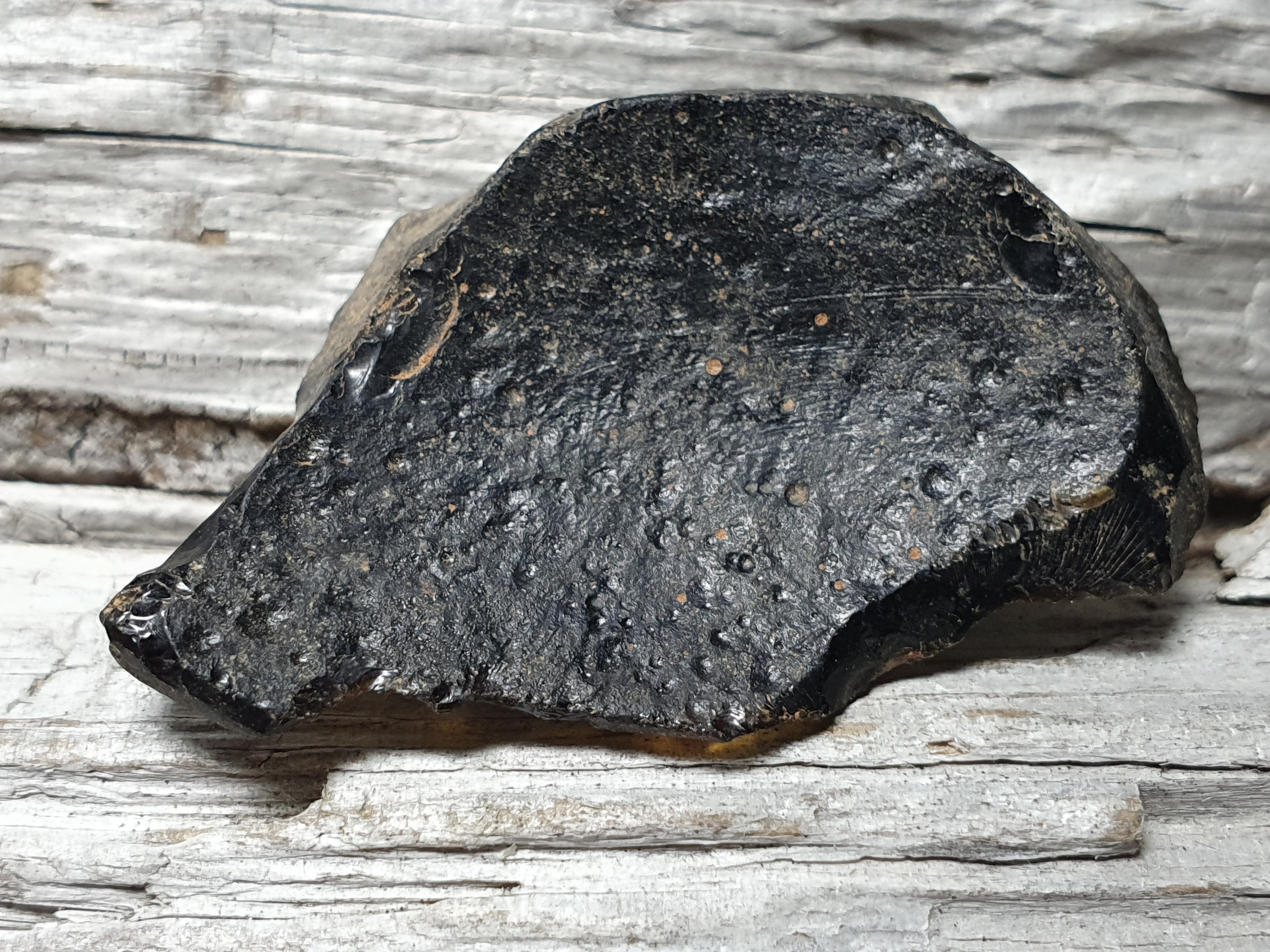 Indochinit, Tektit ( s.k. meteoritglas ) ca. 41 x 27,4mm
