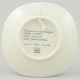 Esteri Tomula (Botanica 1984) Red Currant Wall Plaque 13 cm