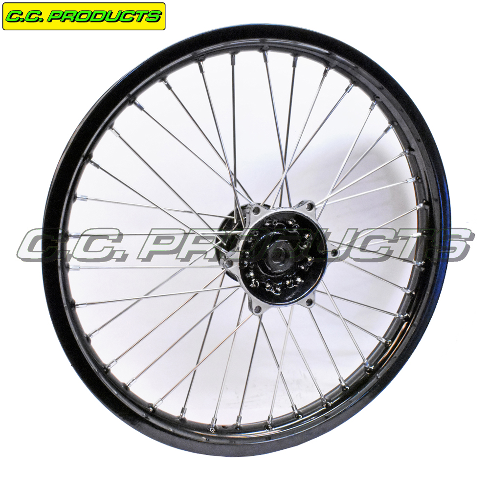 Spoke Set Suzuki XF 650 Freewind 19x2,15 97-02 Front Wheel - 2