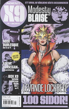 Agent X9 nr 3 2023, Modesty Blaise - Levande lockbete