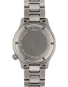 1052.020 Sinn T50 GBDR integrerat silikonband grå