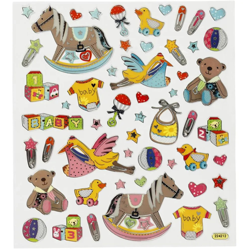 Stickers - Baby - 15x16,5 cm - Reprint