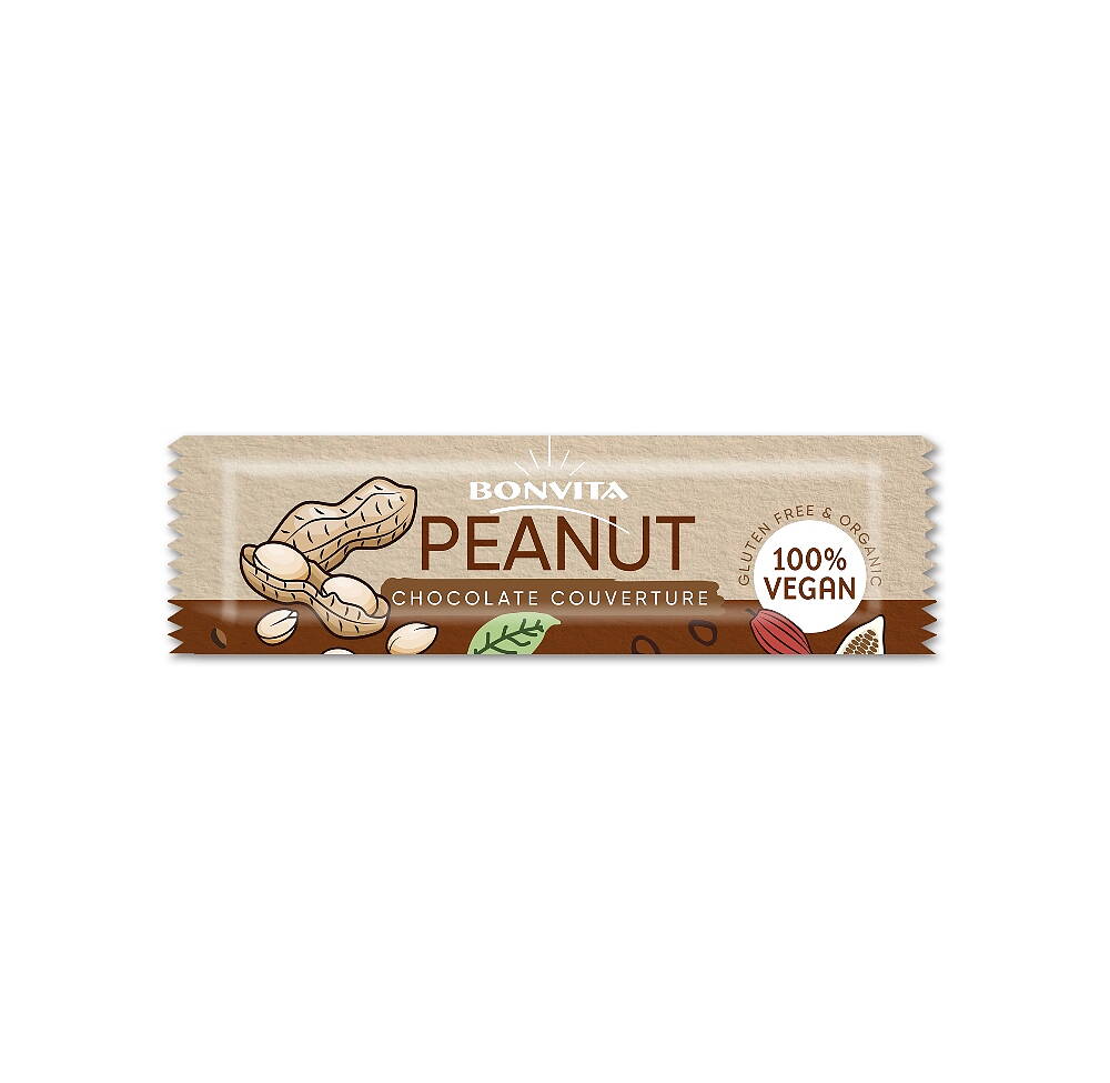 Chokladbar med jordnöt 40g Eko