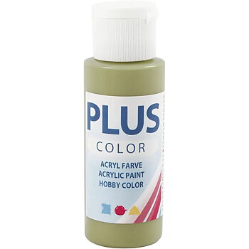  Plus Color hobbyfärg  - 1 Flaska, 60 ml -  Eucalyptus