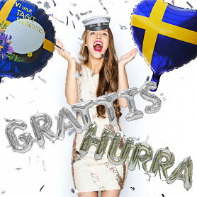 Student kit silver - Grattis & Hurra