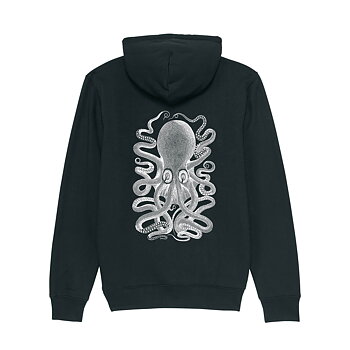 Black Hoodie Octopus 