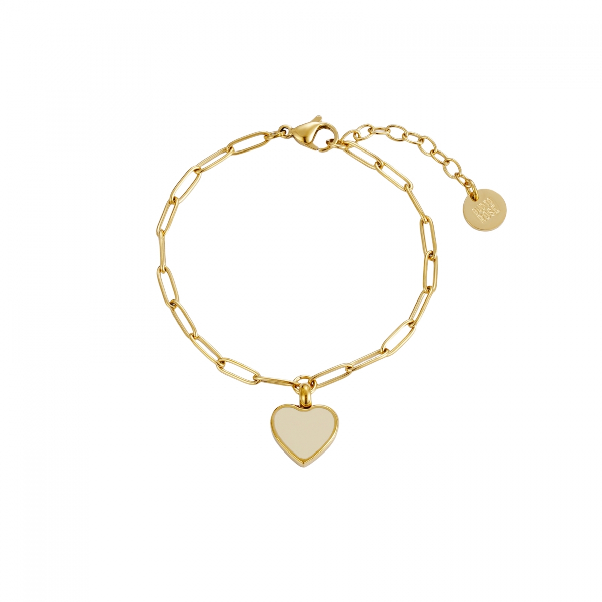 Noble Heart Armband Ivory/Gold - 2