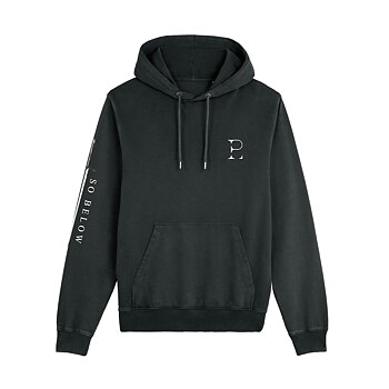 Black Vintage Hoodie Sword