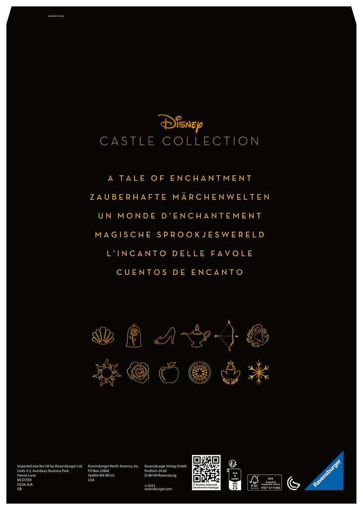 Disney Castles - Belle 1000 Bitar Ravensburger - 3