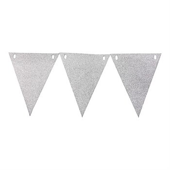TRIANGLE FLAG BANNER GLITTER