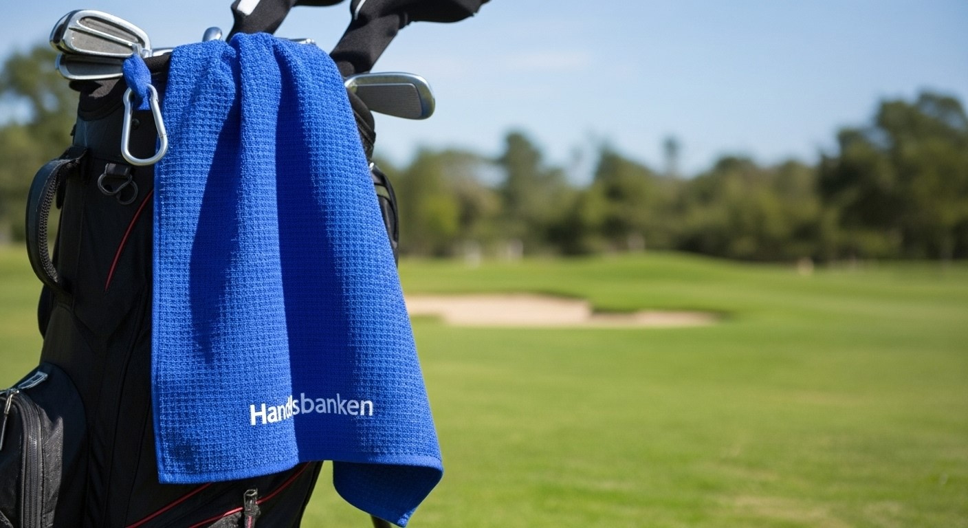 Golf towel. Recycled PET - 2