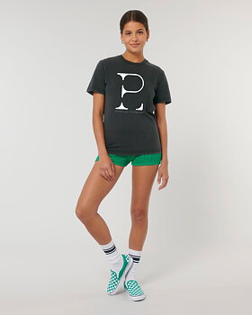 Black Vintage T-shirt Logo