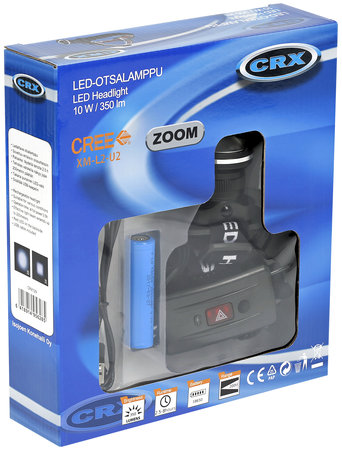 Led pannlampa 350 lumen laddbar - 2