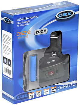 Led pannlampa 350 lumen laddbar