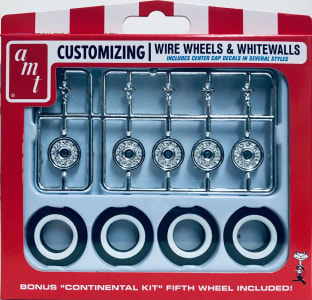 1/25 KH Wire Wheels & Tires Parts pack