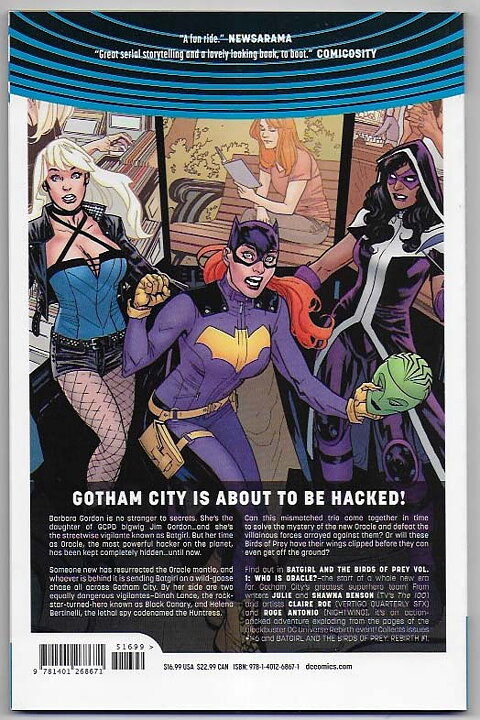 Batgirl and The Birds of Prey: Volume 1 - Who is Oracle? TP NM