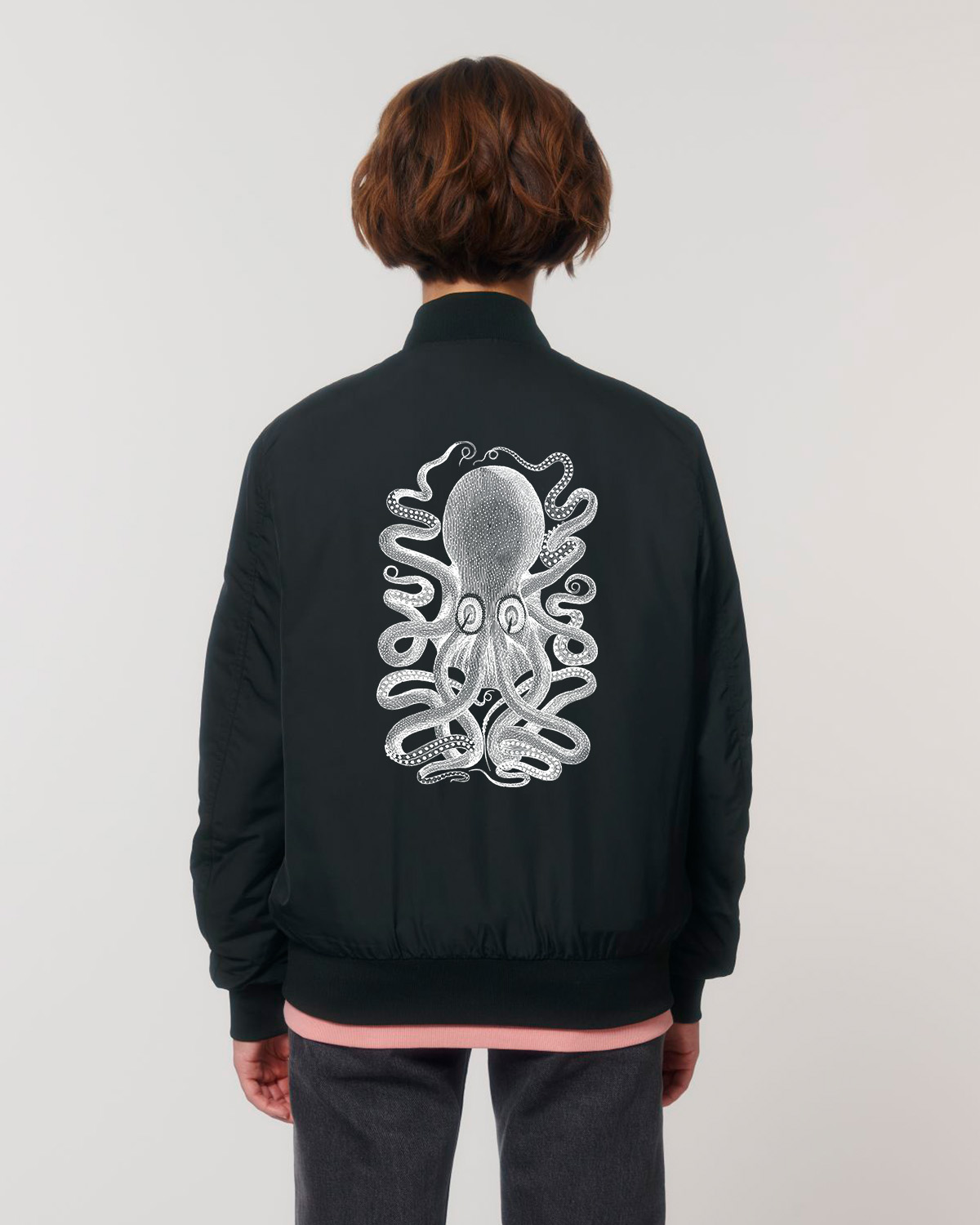 Bomber Jacket Octopus - 3