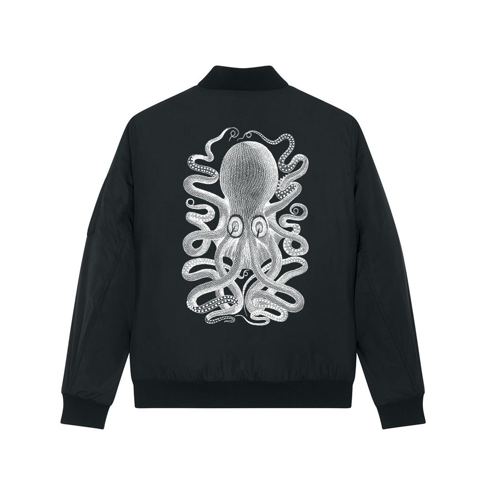 Bomber Jacket Octopus