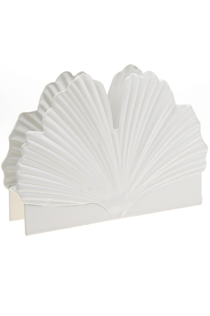 Napkin holder/Napkin stand - White - 15x11x6 cm - 2