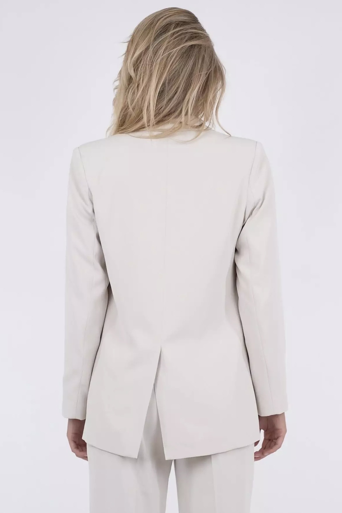 Neo Noir - Avery Woven  Blazer Ivory - 3