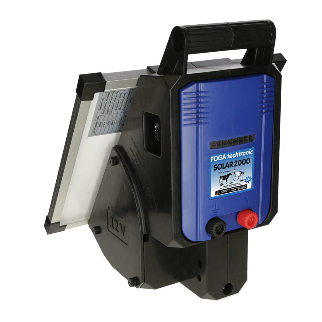 Electric fence unit Solar 2000 2,1 J/12V Ullared Lantmän