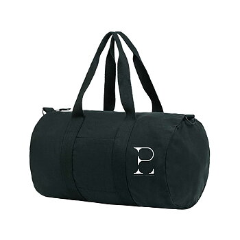 Black Duffle bag Logo