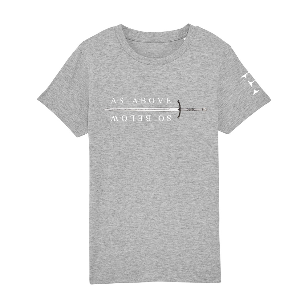 Kids Grey T-shirt Sword