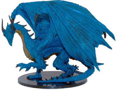 Pathfinder Battles: Legendary Adventures #43 Huge Blue Dragon (R)