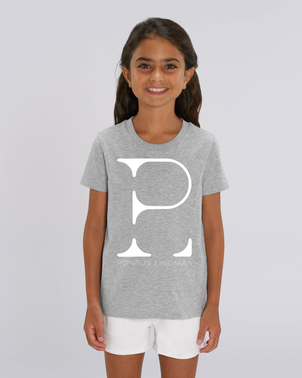 Kids Grey T-shirt Logo - 2