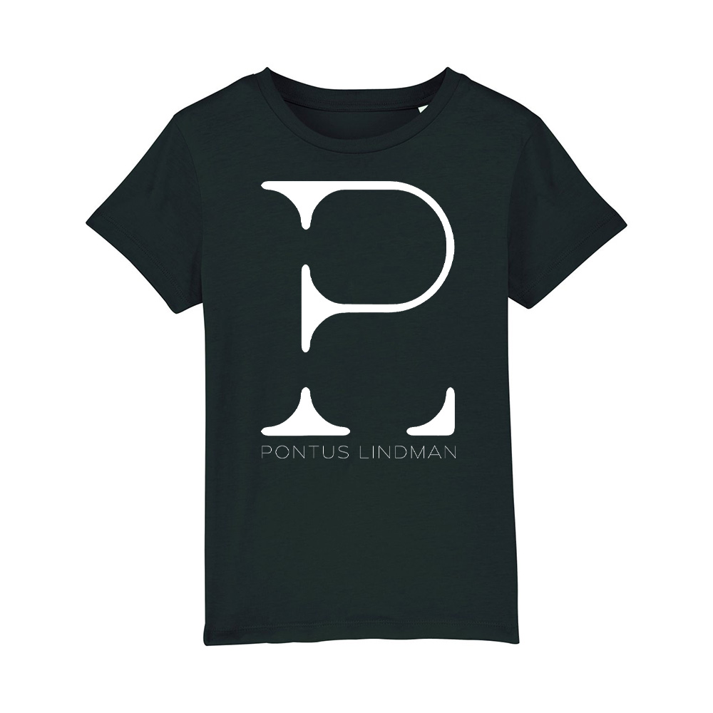 Kids Black T-shirt Logo