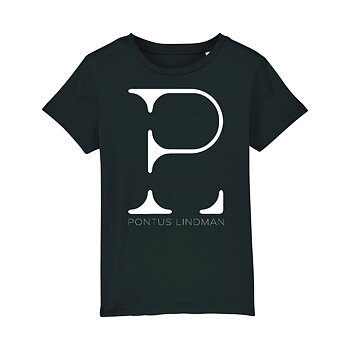 Kids Black T-shirt Logo