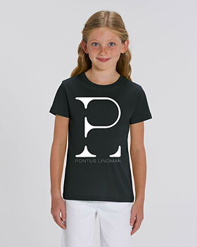 Kids Black T-shirt Logo