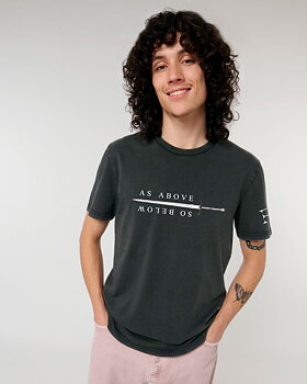 Black Vintage T-shirt Sword
